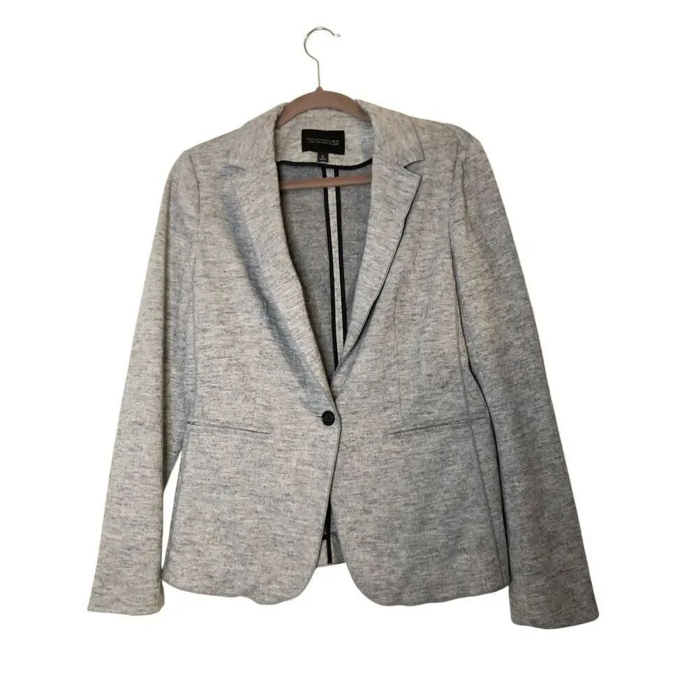 Banana Republic Long and Lean Wool Blend Blazer Sz 6 Preppy, Career, academia, w